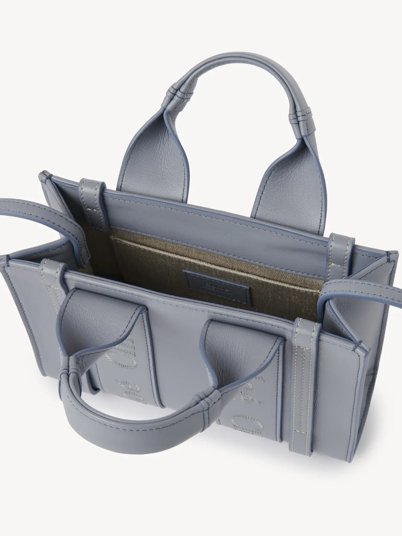 Women Chloé Mini Woody Tote Bag