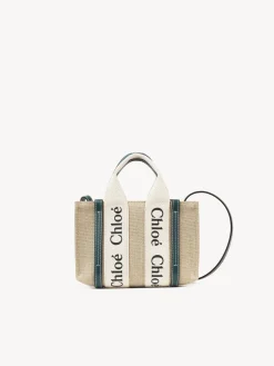 Women Chloé Mini Woody Tote Bag
