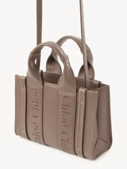 Women Chloé Mini Woody Tote Bag