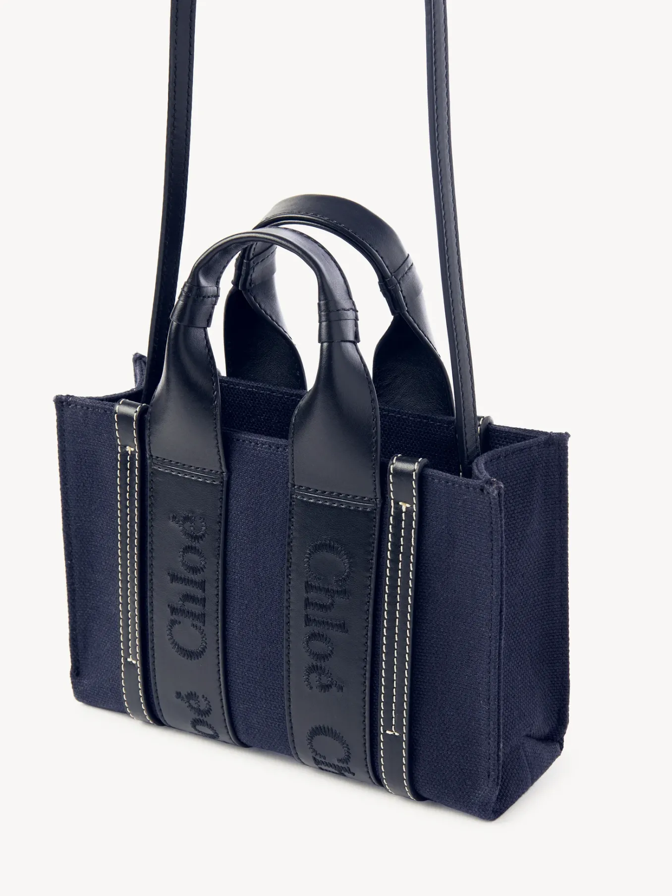 Women Chloé Mini Woody Tote Bag
