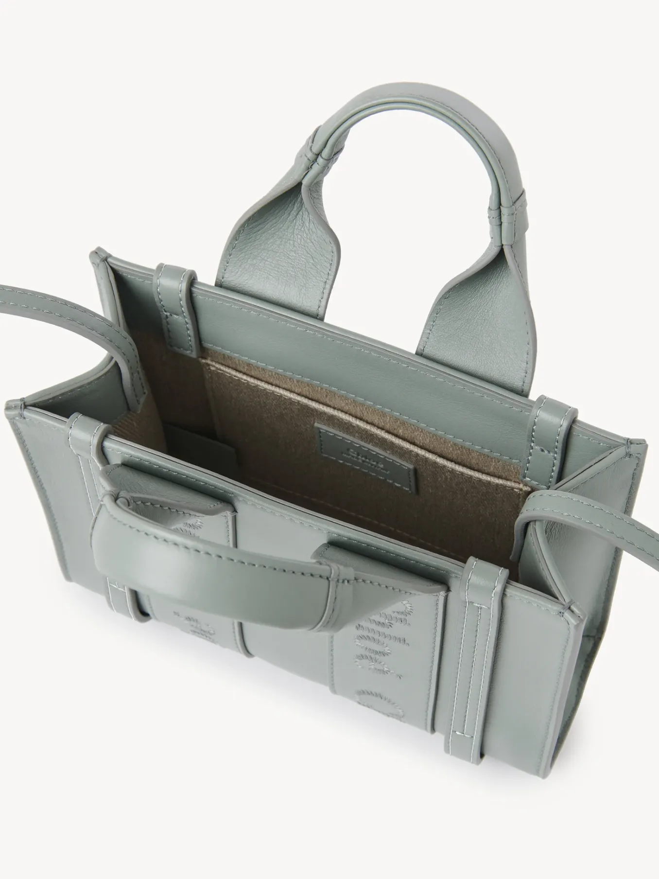 Women Chloé Mini Woody Tote Bag