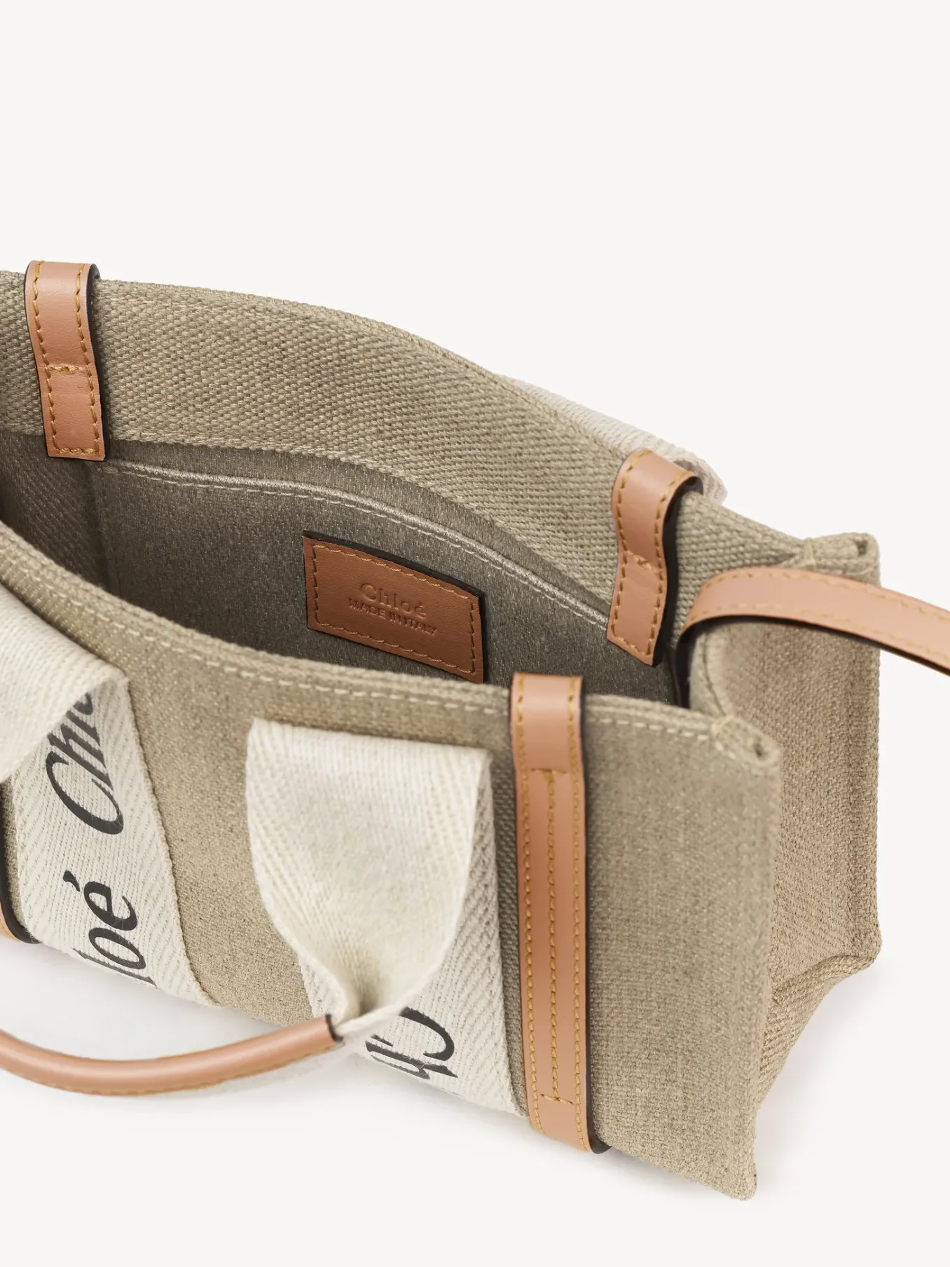 Women Chloé Mini Woody Tote Bag