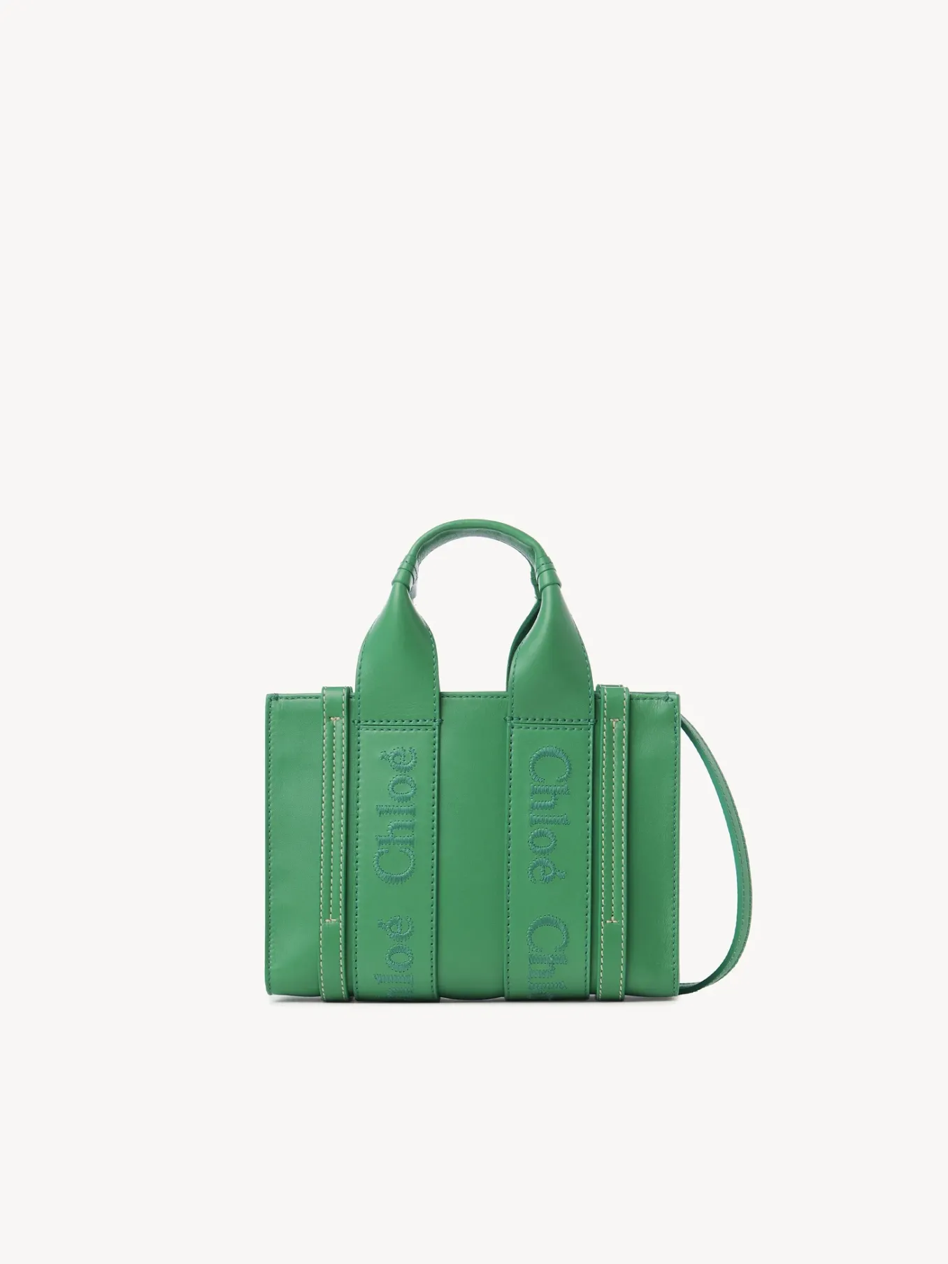 Women Chloé Mini Woody Tote Bag