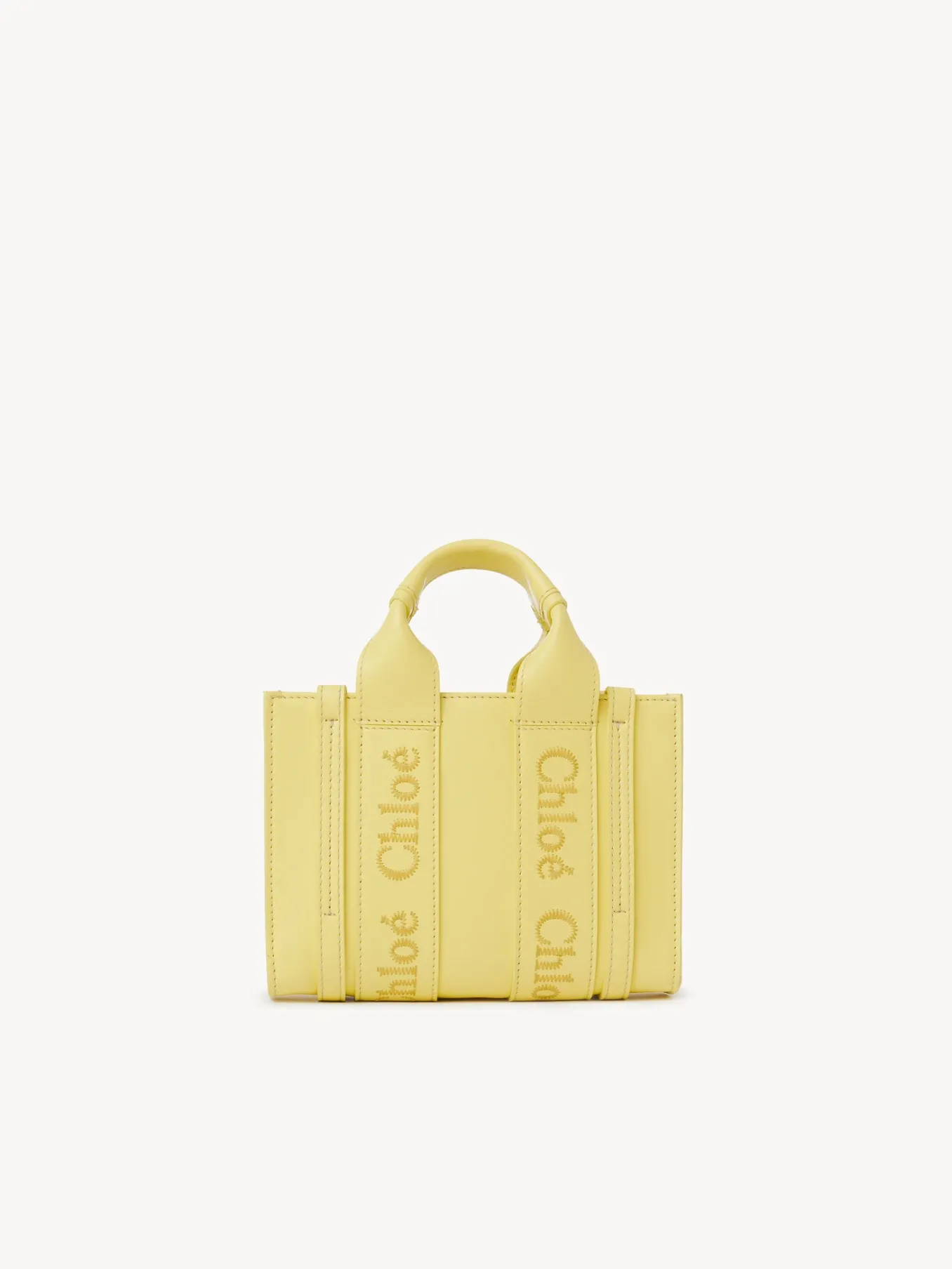 Women Chloé Mini Woody Tote Bag