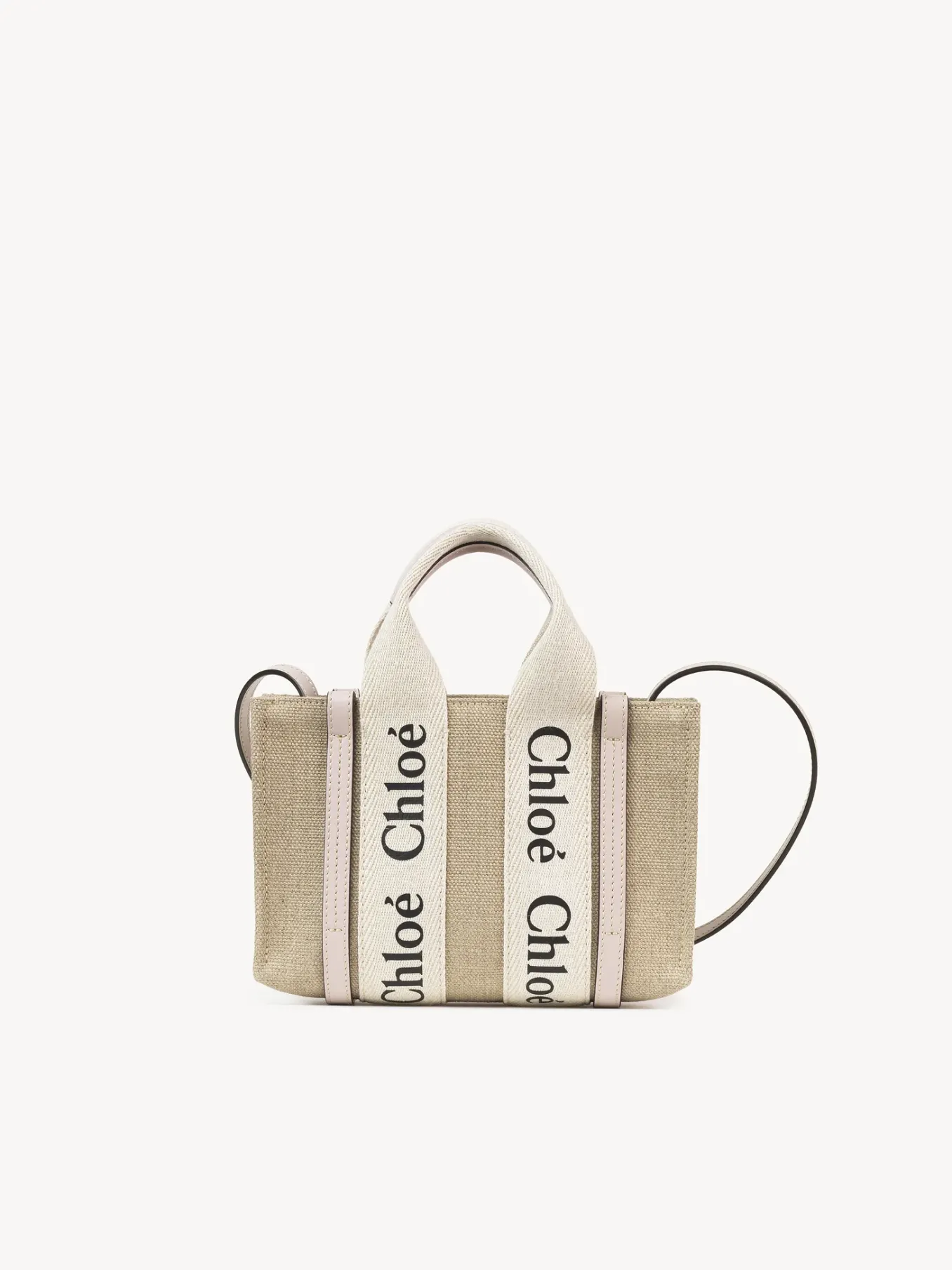 Women Chloé Mini Woody Tote Bag