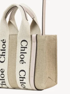 Women Chloé Mini Woody Tote Bag