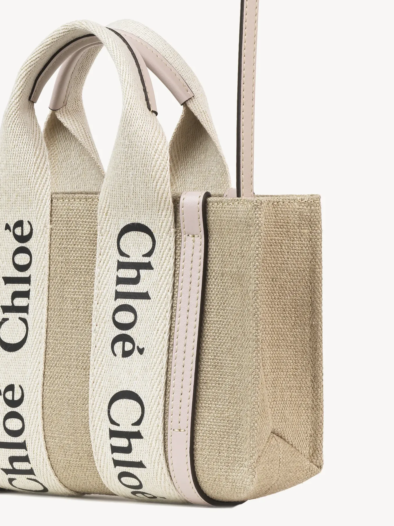 Women Chloé Mini Woody Tote Bag