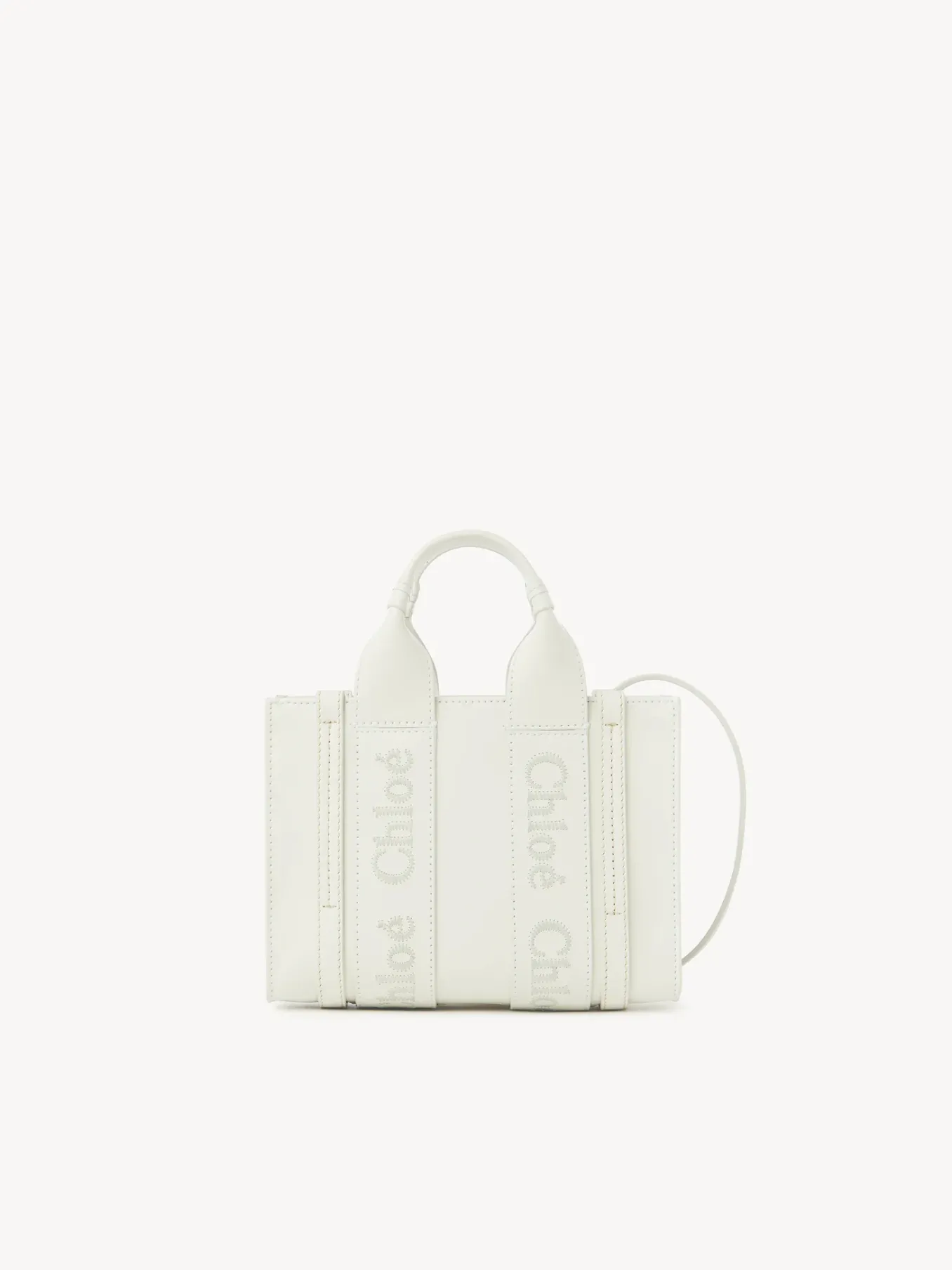 Women Chloé Mini Woody Tote Bag