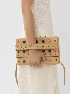 Women Chloé Mony Clutch Bag