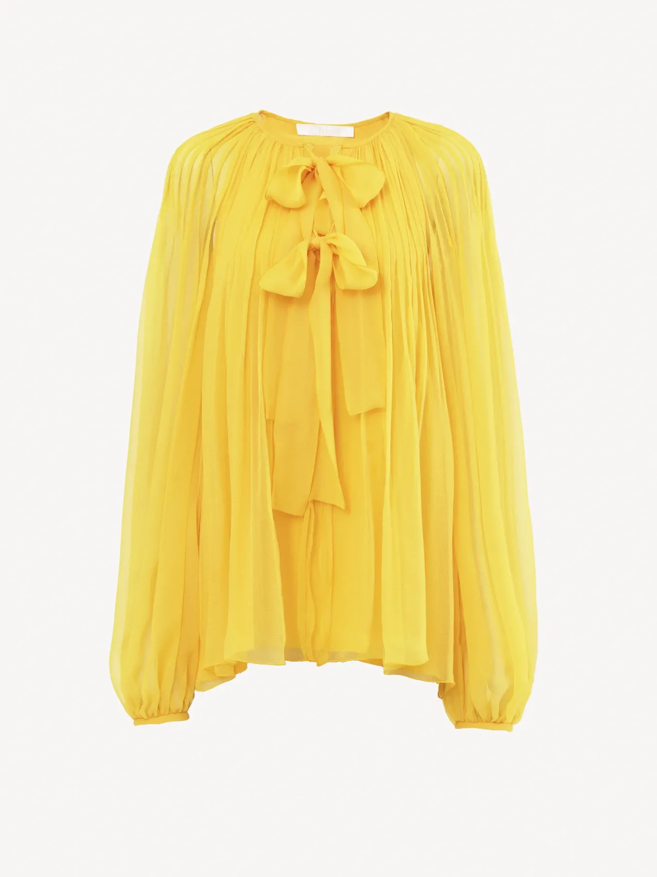 Women Chloé Open-Neck Blouse