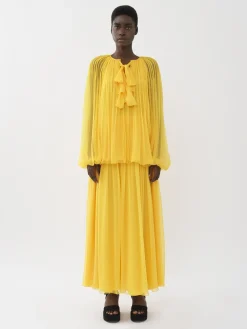 Women Chloé Open-Neck Blouse