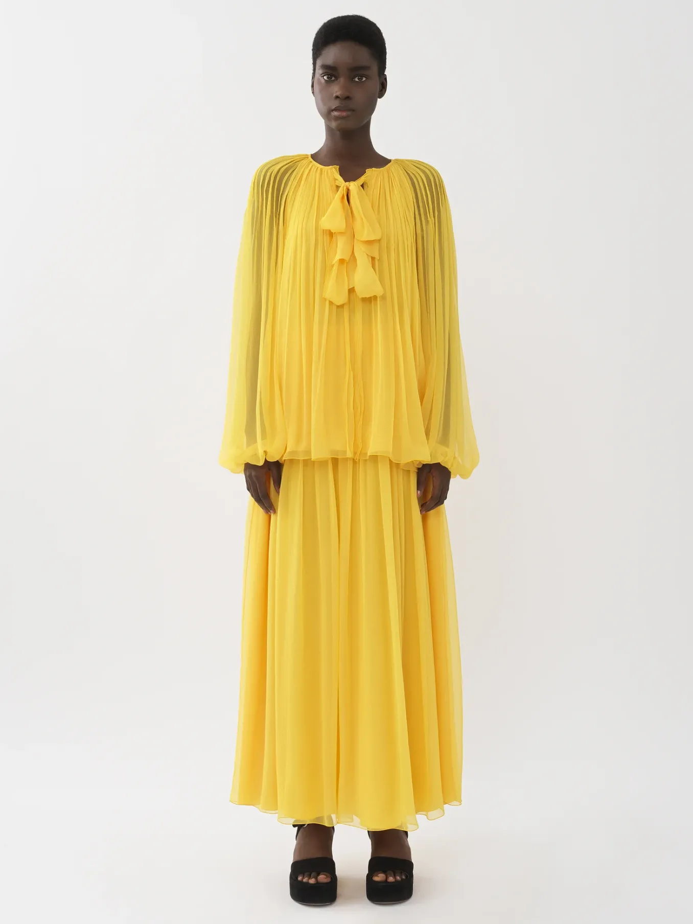 Women Chloé Open-Neck Blouse