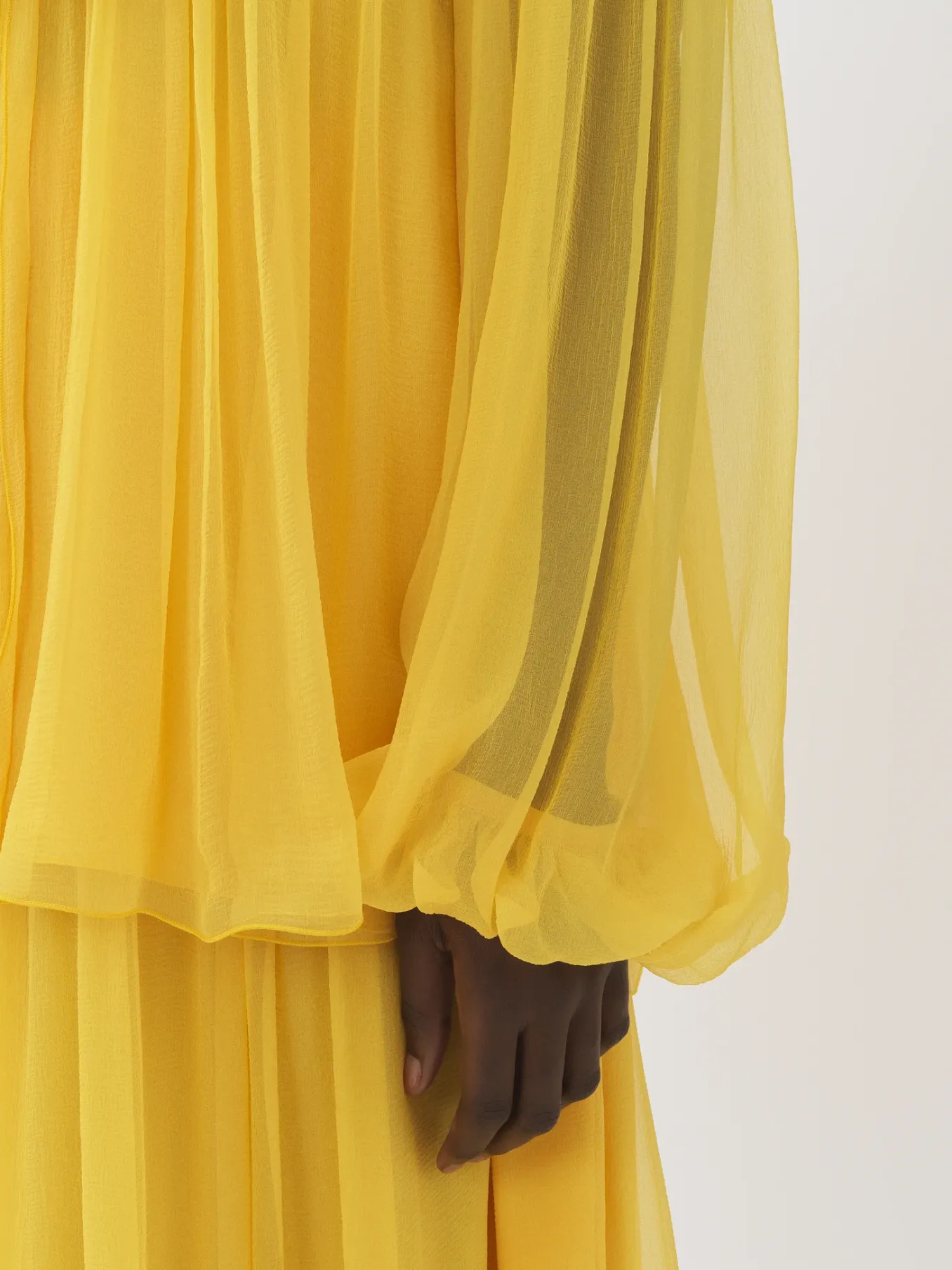 Women Chloé Open-Neck Blouse