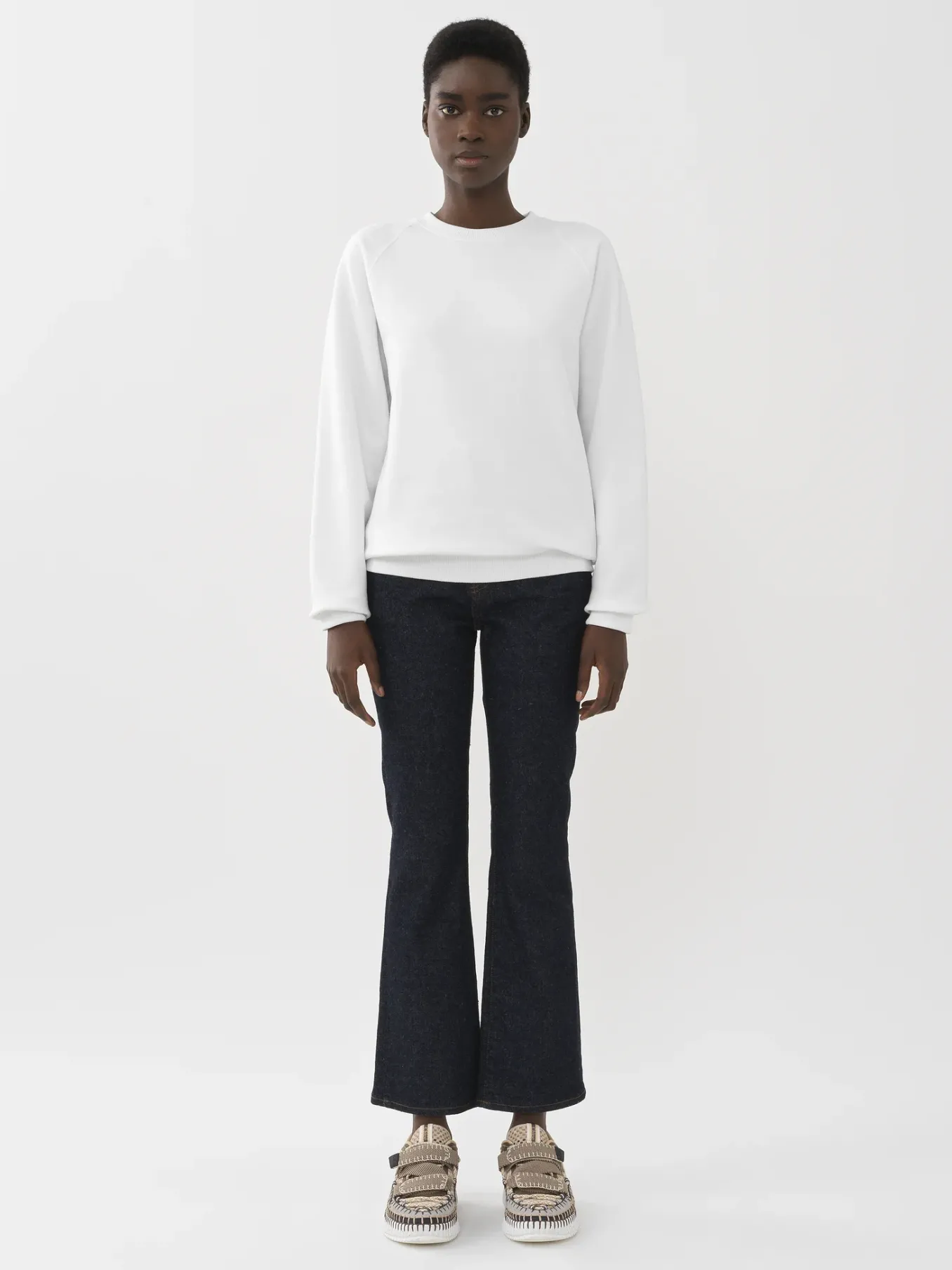 Women Chloé Pacaya Cropped Bootcut Jeans