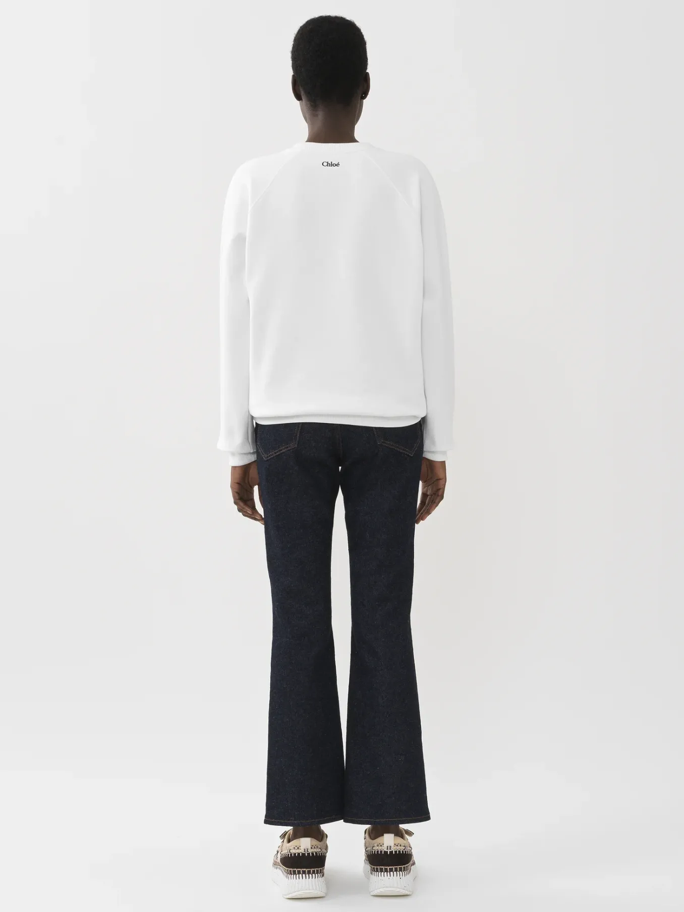 Women Chloé Pacaya Cropped Bootcut Jeans