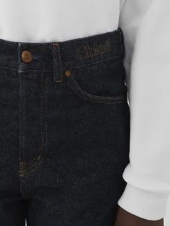 Women Chloé Pacaya Cropped Bootcut Jeans