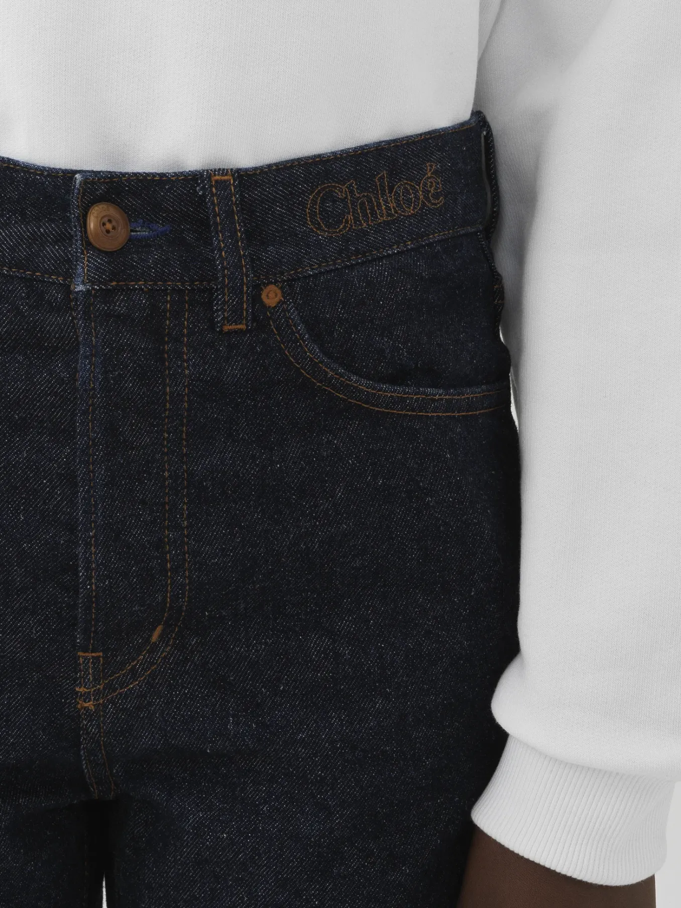Women Chloé Pacaya Cropped Bootcut Jeans