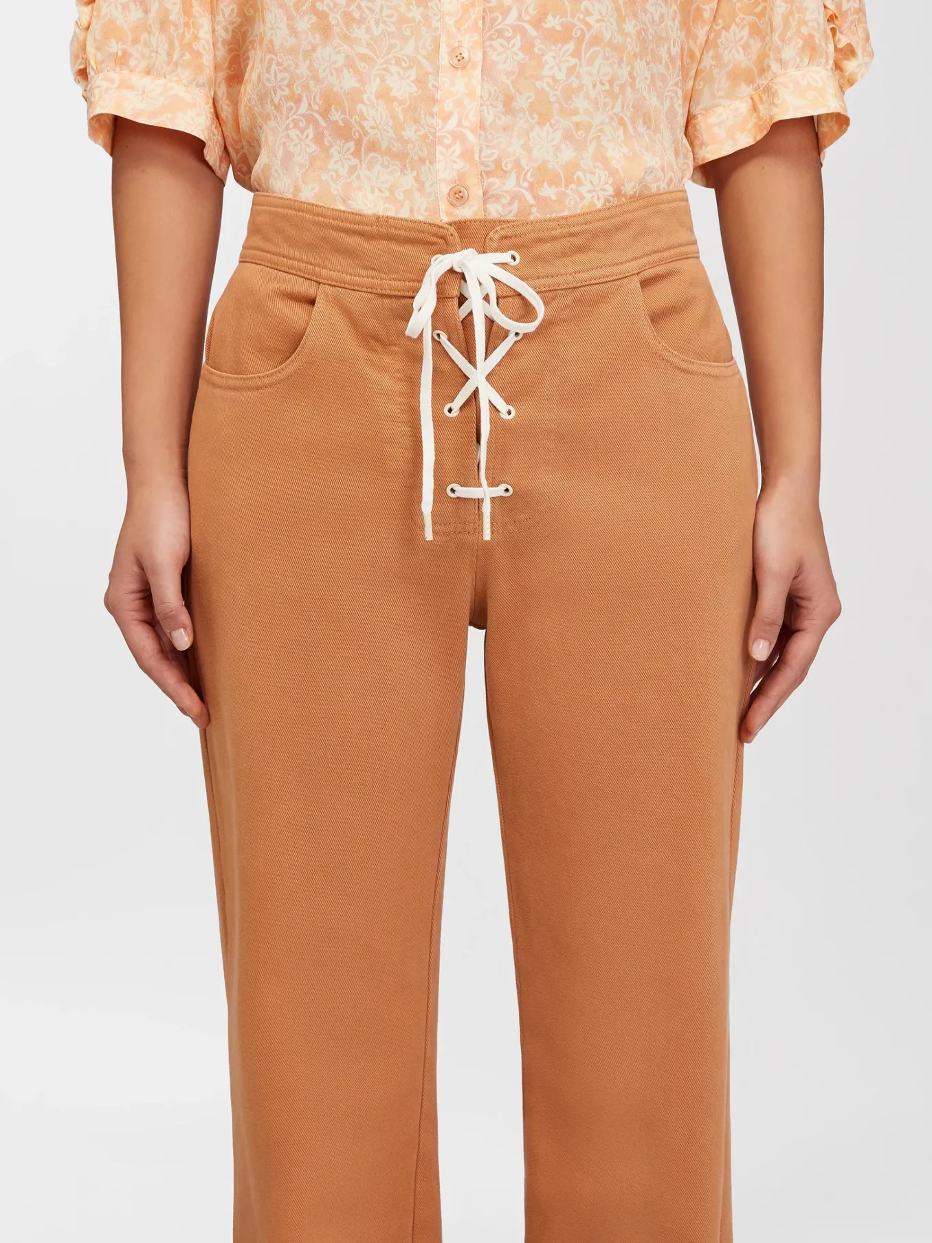 Women Chloé Pastel Denim Pants
