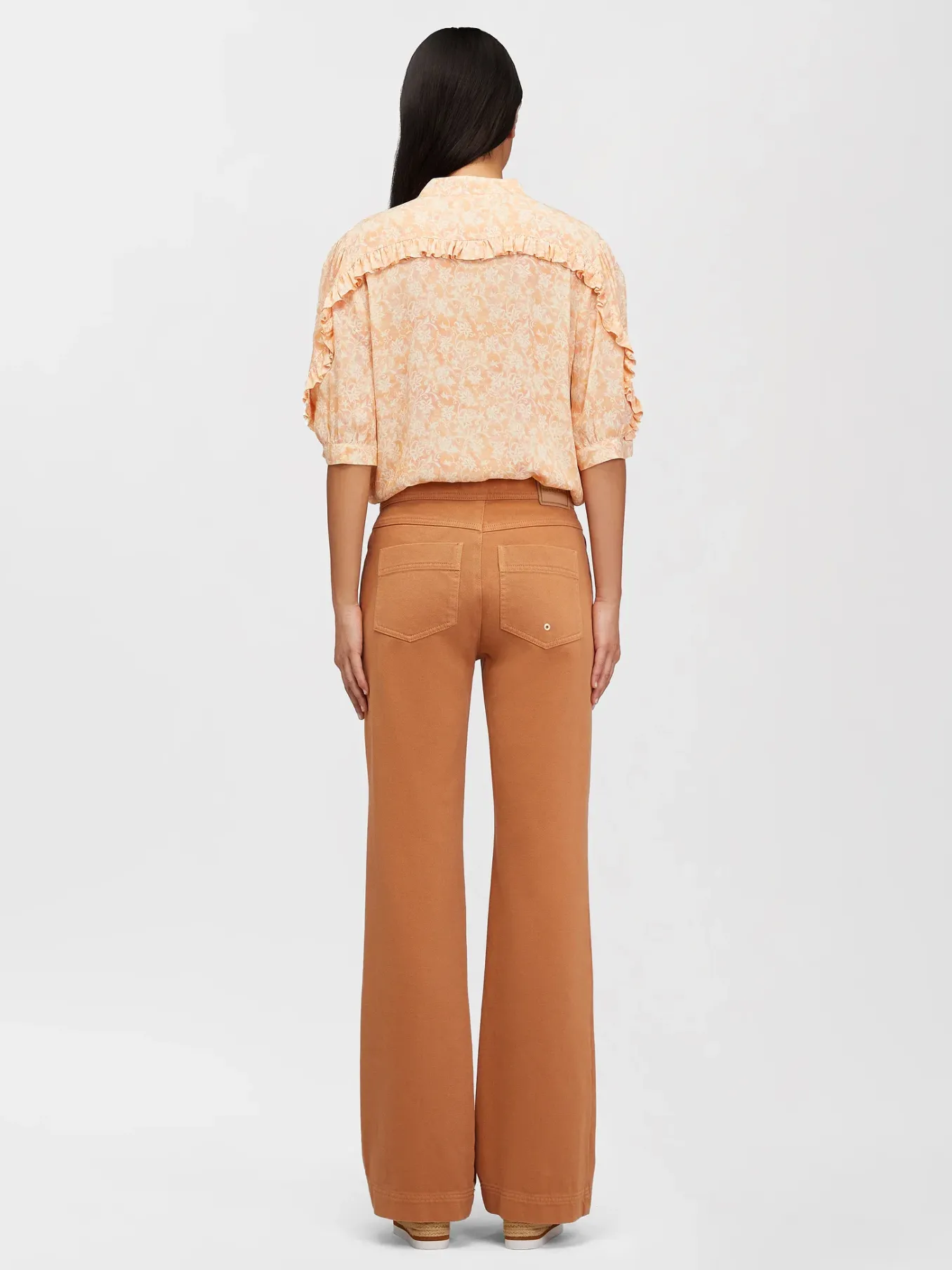 Women Chloé Pastel Denim Pants