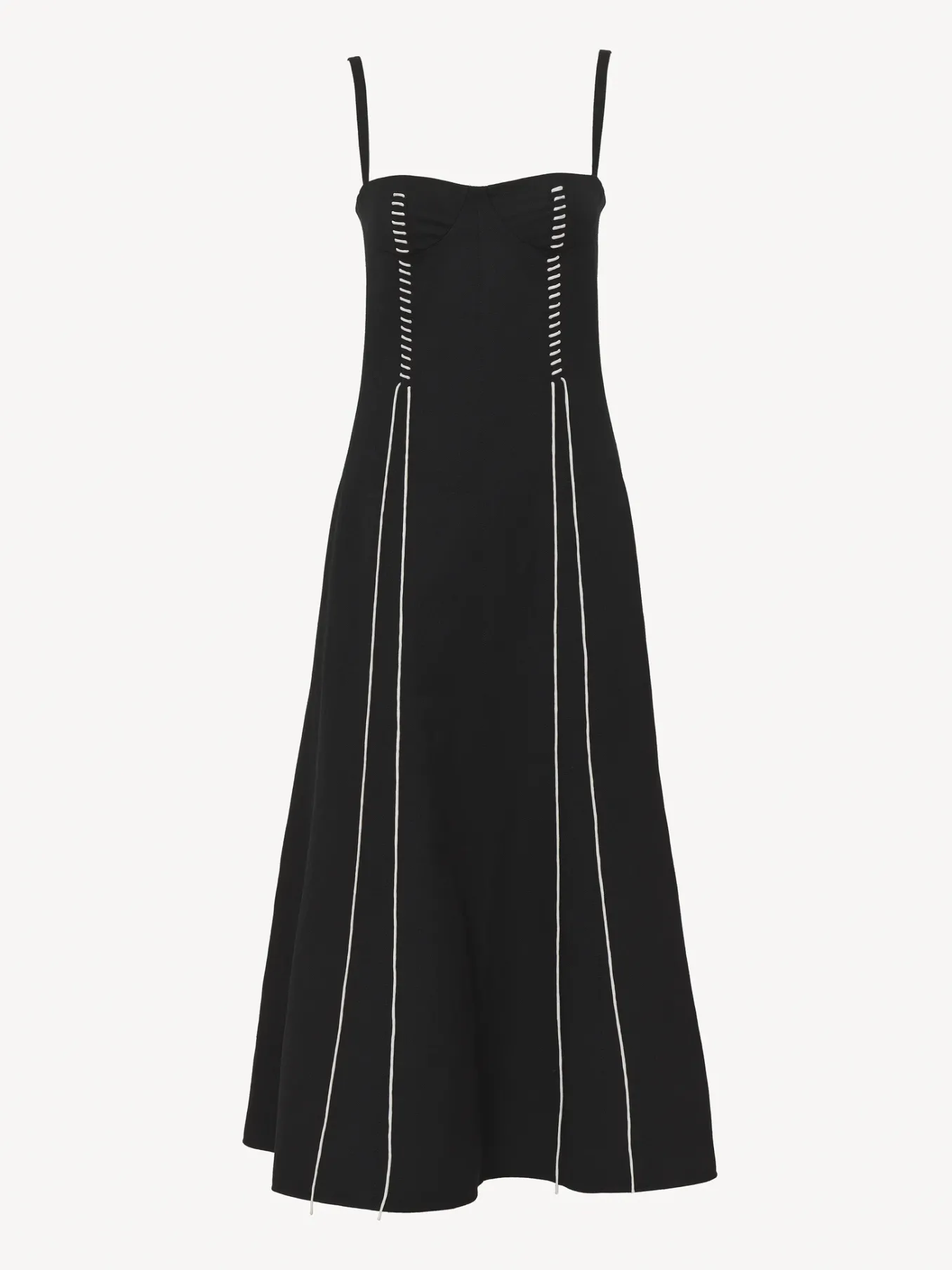 Women Chloé Pinafore Mid-Length Dress