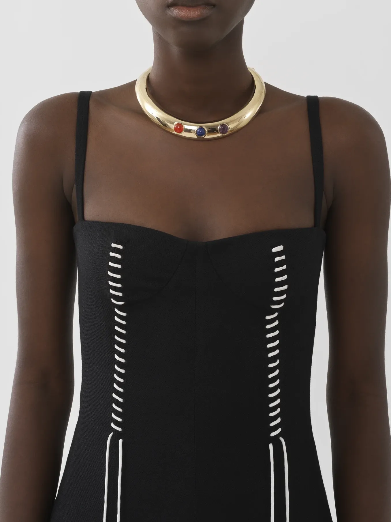 Women Chloé Pinafore Mid-Length Dress