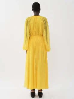 Women Chloé Pleated Maxi Skirt