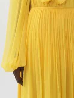 Women Chloé Pleated Maxi Skirt