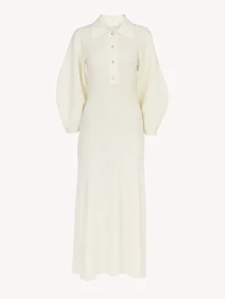 Women Chloé Polo Midi Dress