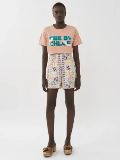 Women Chloé Printed Boxer Shorts