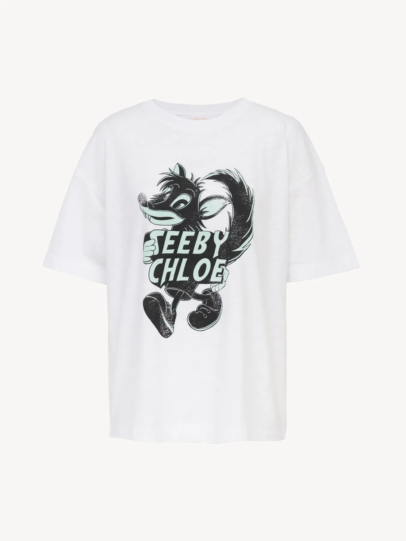 Women Chloé Printed Flame T-Shirt