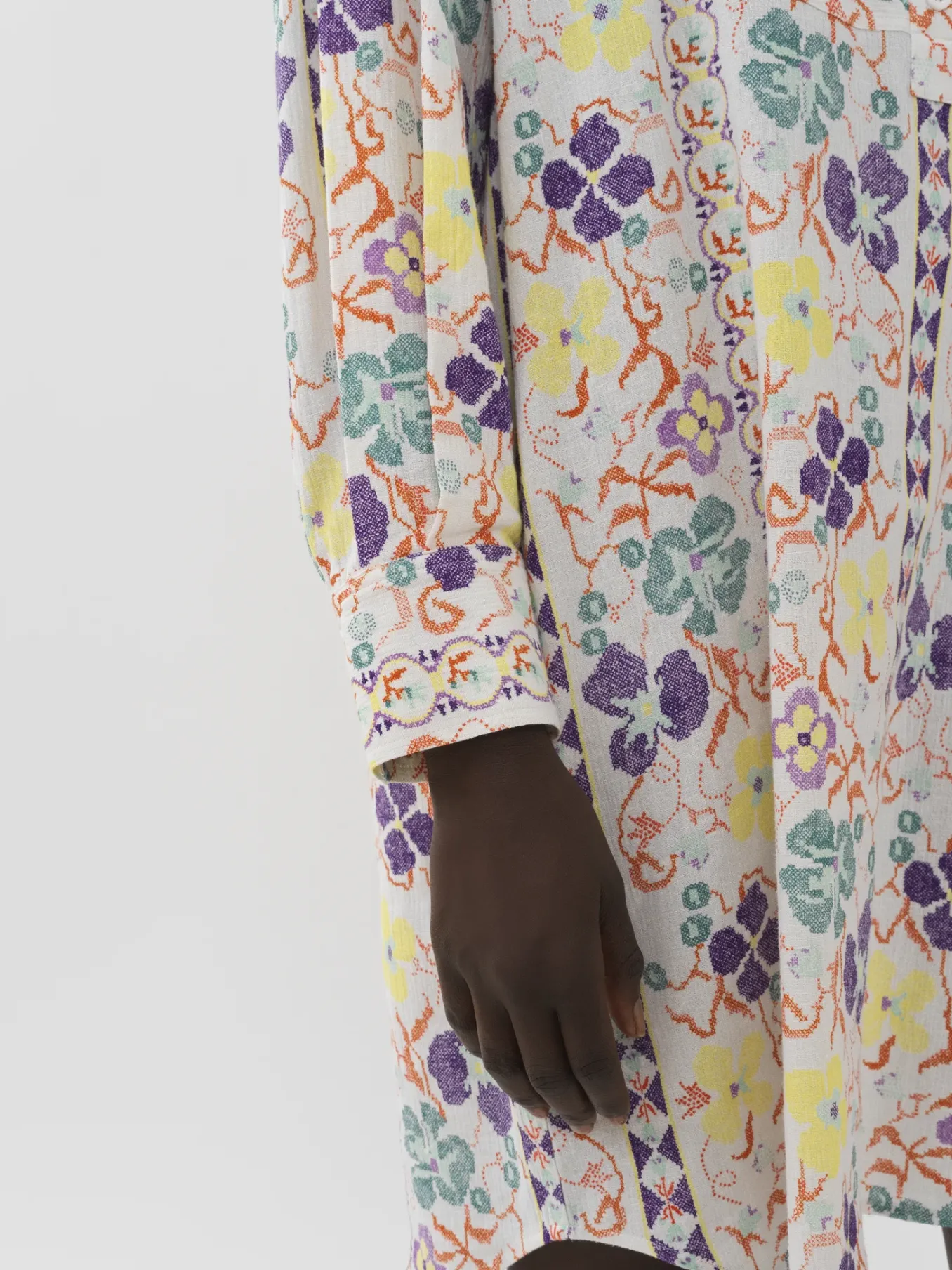 Women Chloé Printed Shirt Dress
