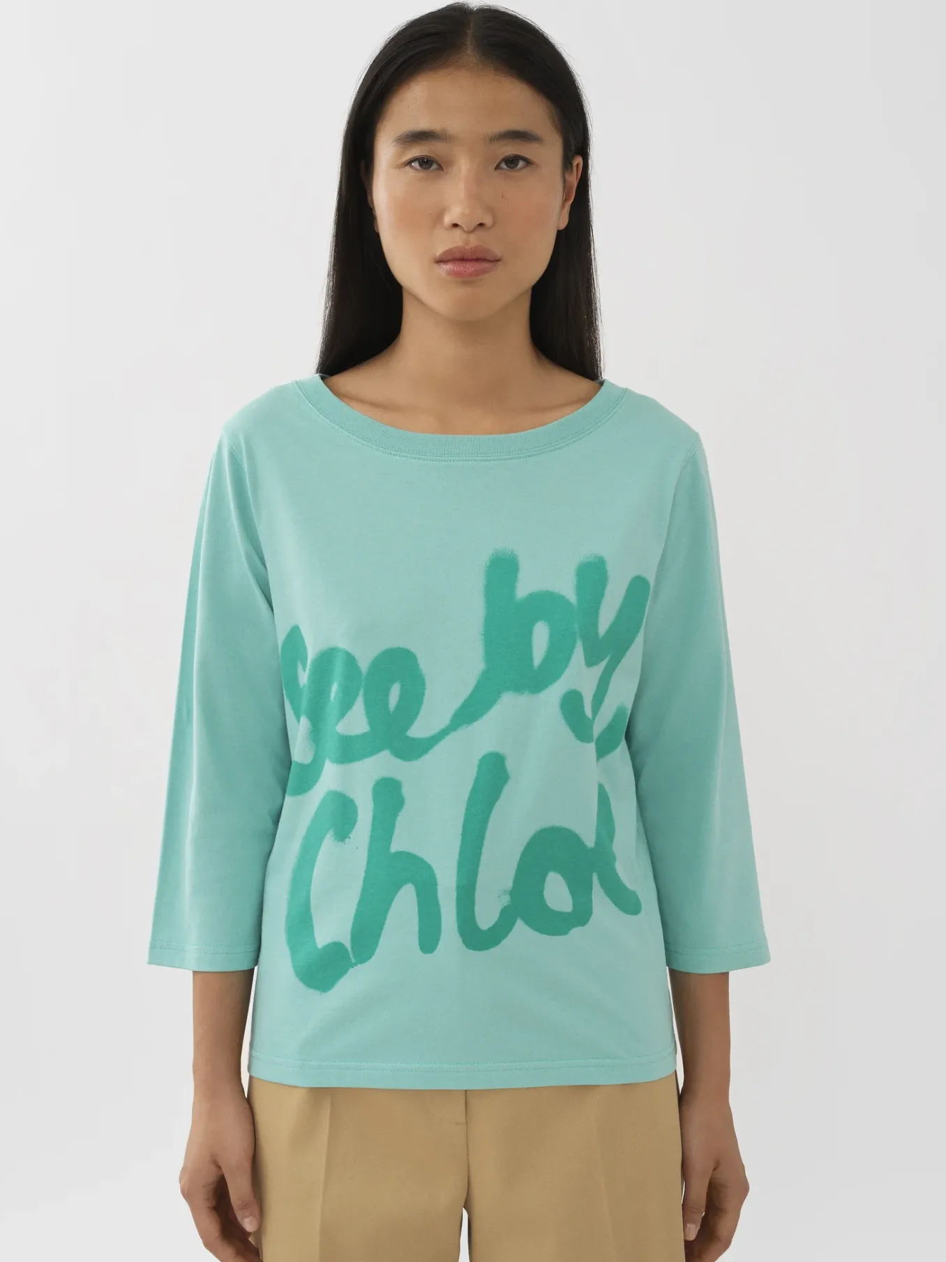 Women Chloé Printed T-Shirt