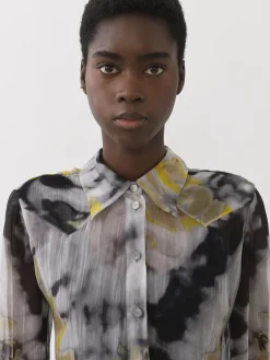 Women Chloé Printed Western Blouse