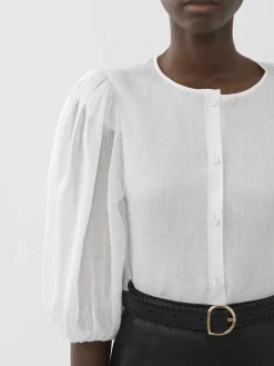 Women Chloé Puff-Sleeve Blouse