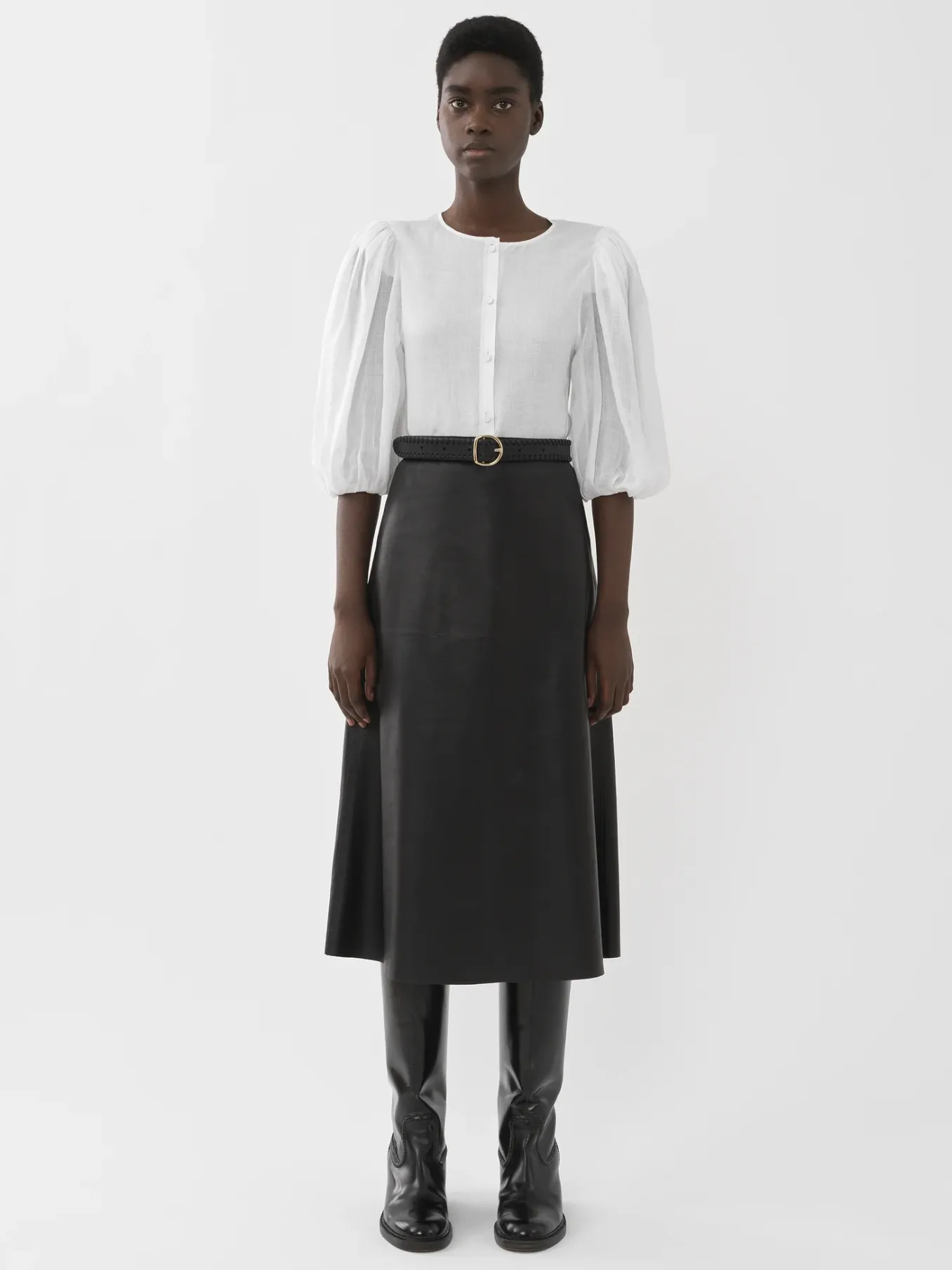 Women Chloé Puff-Sleeve Blouse