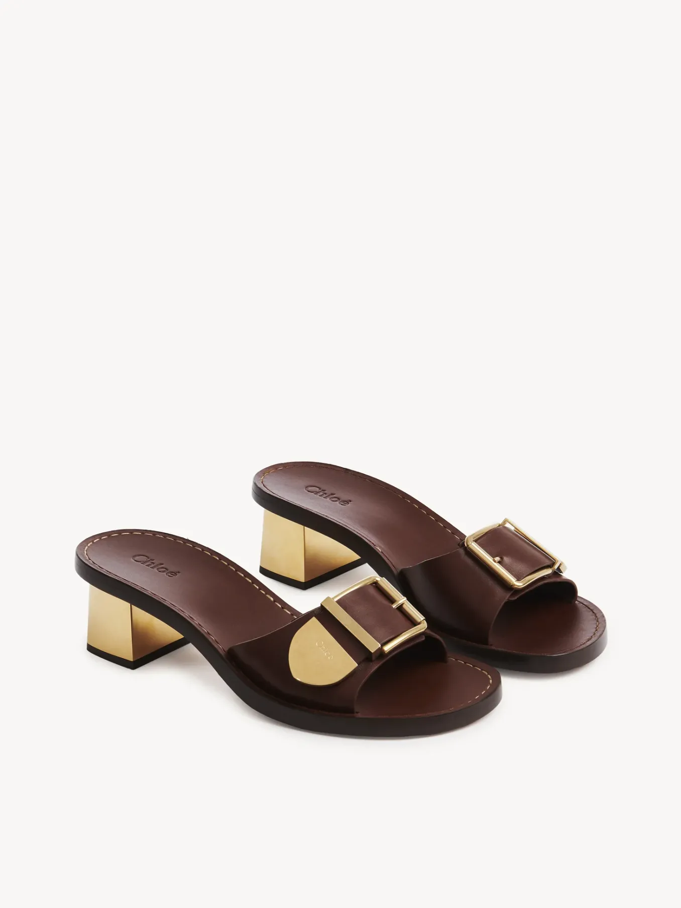 Women Chloé Rebecca Heeled Mule