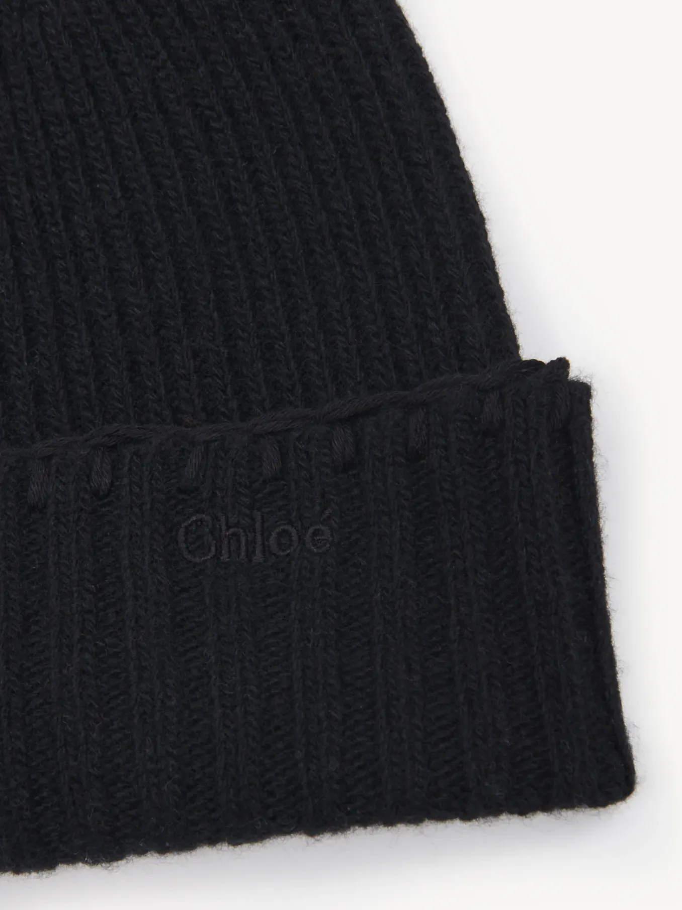 Women Chloé Ribbed Knit Beanie