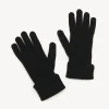 Women Chloé Ribbed Knit Gloves