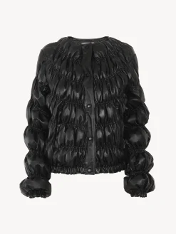 Women Chloé Ruched Puffer Jacket