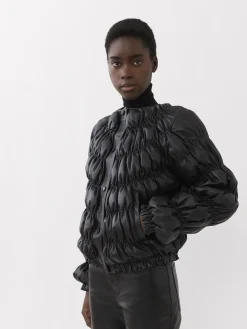 Women Chloé Ruched Puffer Jacket