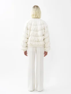 Women Chloé Ruched Puffer Jacket
