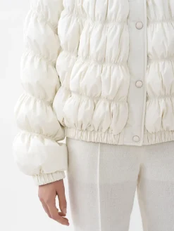 Women Chloé Ruched Puffer Jacket