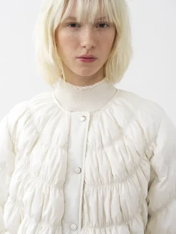 Women Chloé Ruched Puffer Jacket