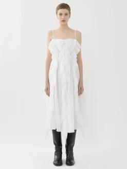 Women Chloé Ruffled Mid-Length Dress
