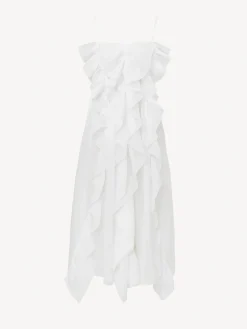 Women Chloé Ruffled Mid-Length Dress