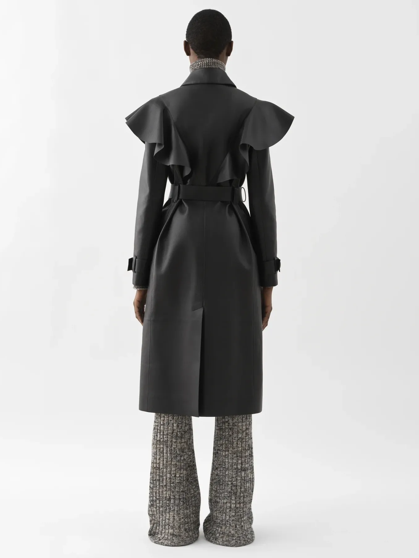 Women Chloé Ruffled Trench Coat