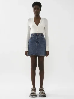 Women Chloé Scalloped Cardigan