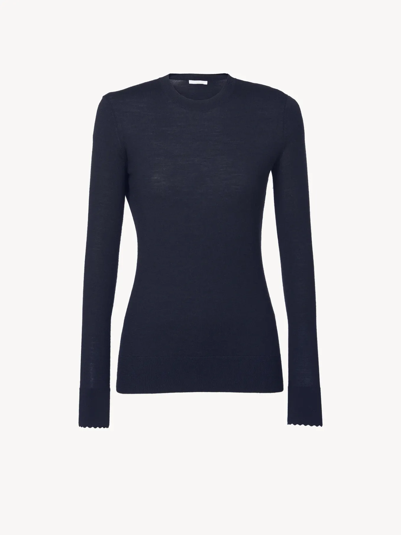 Women Chloé Scalloped Jumper