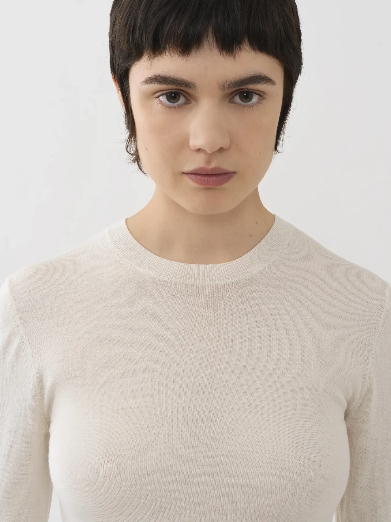 Women Chloé Scalloped Jumper