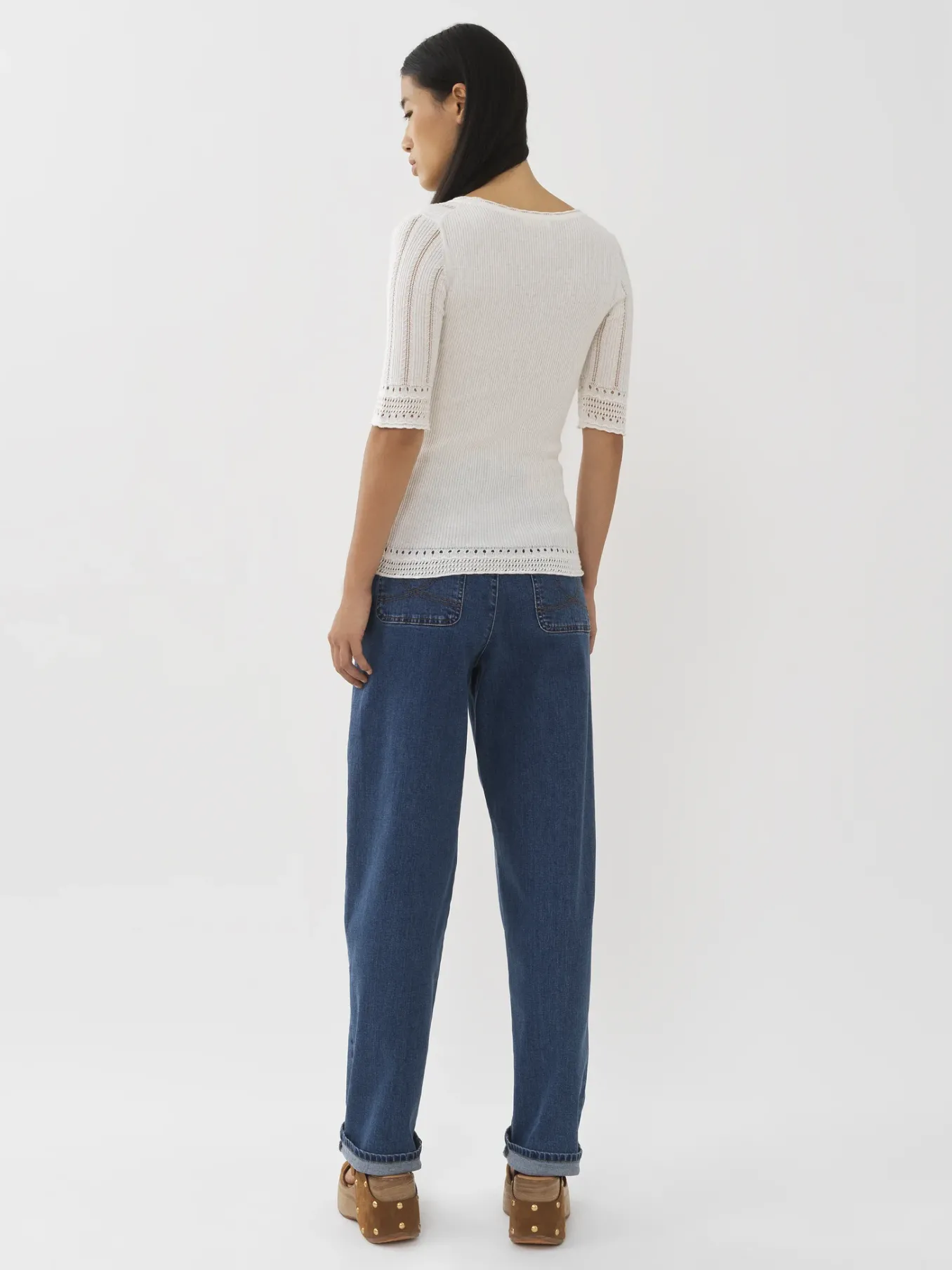 Women Chloé Scoop-Neck Top